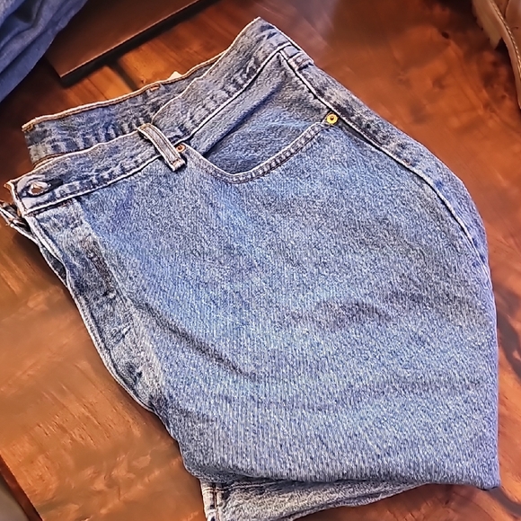 Levi'🔥s 501🔥 Blue Denim Jeans🔥LIKE NEW🔥 - Picture 6 of 6